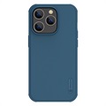 Nillkin Super Frosted Shield Pro iPhone 14 Pro Max Hybridní Pouzdro - Modrý