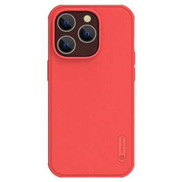 Nillkin Super Frosted Shield Pro iPhone 14 Pro Max Hybridní Pouzdro - Červené