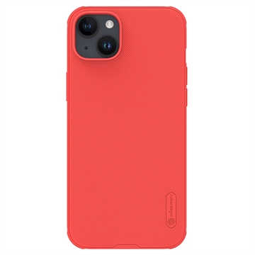 Hybridní Pouzdro iPhone 15 Plus Nillkin Super Frosted Shield Pro - Červené