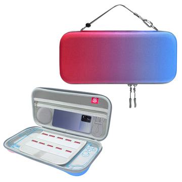 Nintendo Switch 2 JYS JYS-NS2283 Dual-Compartment EVA Carry Case - Red / Blue