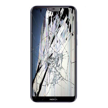 Nokia 6.1 plus LCD a Oprava dotykové obrazovky - černá