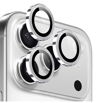 iPhone 17 Pro/17 Pro Max Northjo Camera Lens Protector Set - Silver
