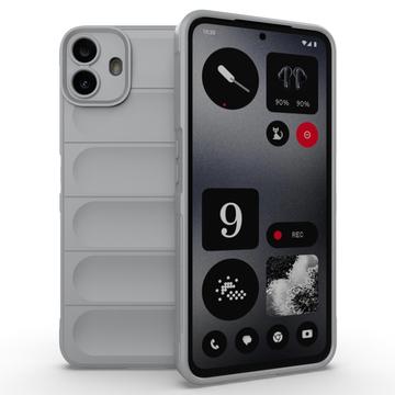 Rugged Nothing CMF Phone 1 TPU Pouzdro - Světle šedá