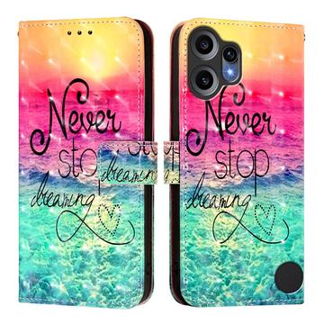 Nothing CMF Phone 2 Pro Wonder Series Wallet Case - Never Stop Dreaming