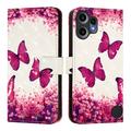 Nothing CMF Phone 2 Pro Wonder Series Wallet Case - Rose Butterflies