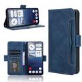 Nothing Phone (3a) Cardholder Wallet Case - Blue