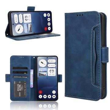 Nothing Phone (3a) Cardholder Wallet Case - Blue