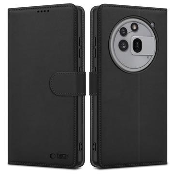 Nothing Phone (3a) Pro Tech-Protect Wallet Case W. Magnet & Stand - Black