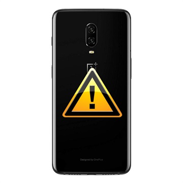 Oprava krytu baterie OnePlus 6T - zrcadlové černé