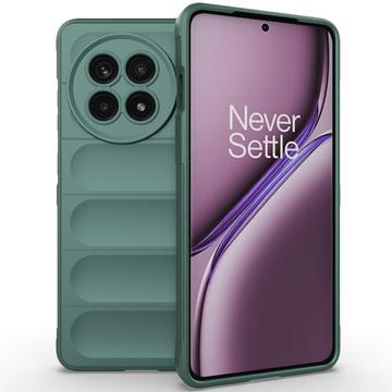 Rugged OnePlus Ace 5/5 Pro/13R TPU Pouzdro - Zelená