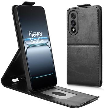 OnePlus Ace 5 Ultra/Nord 5 Vertical Flip Case with Stand - Black