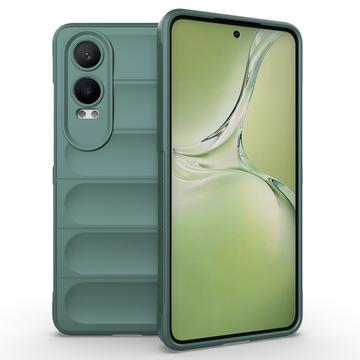 Rugged OnePlus Nord CE4 Lite/Oppo K12x TPU Pouzdro - Zelená