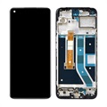 OnePlus Nord N100 Front Cover & LCD displej - černá