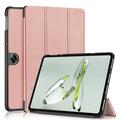 Pouzdro Smart Folio pro OnePlus Pad Go/Oppo Pad Air2 řady Tri-Fold – Růžové zlato