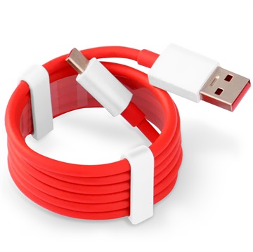 ONEPLUS USB -C KABEL - ČERVENÁ / BÍLÁ