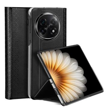 Oppo Find N5 Dux Ducis Bril Flipové Pouzdro - Černé