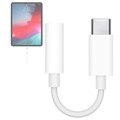 Apple USB -C/3,5 mm adaptér pro sluchátka MU7E2ZM/A - Bílá