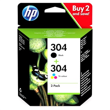 HP 304 Inkoustová kazeta multiphack 3JB05AE- 4 barvy