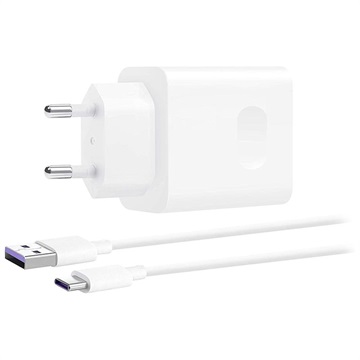 Huawei Supercharge USB -C Wall Charger CP84 - 40W - Bílá
