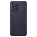 Samsung Galaxy A52 5G Silicone Cover EF-PA525TBEGWW (Open-Box Satisfactory) - Black