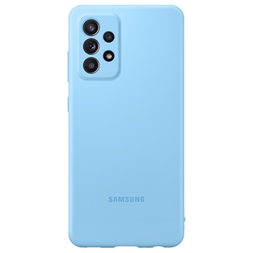 Samsung Galaxy A72 5G Silicone Cover EF -PA725TLEGWW - modrá