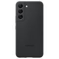Samsung Galaxy S22 5G Silicone Cover EF -PS901TBEGWW - Černá