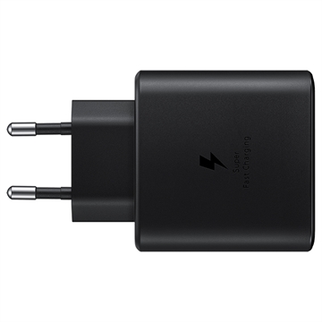Rychlá Cestovní Nabíječka Samsung USB-C EP-TA845EBE - 45W - Hromadné - Černá