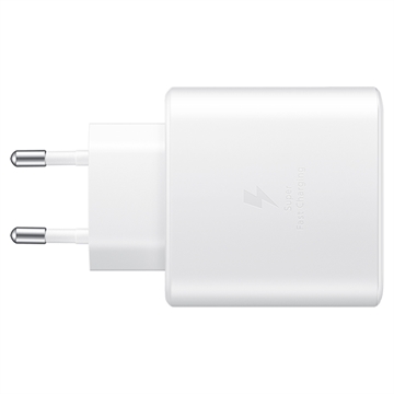 Rychlá Cestovní Nabíječka Samsung USB-C EP-TA845EWE - 45W - Hromadné - Bílý
