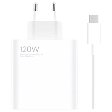 Xiaomi USB Nabíječka & USB-C Kabel BHR6034EU - 120W - Bílý