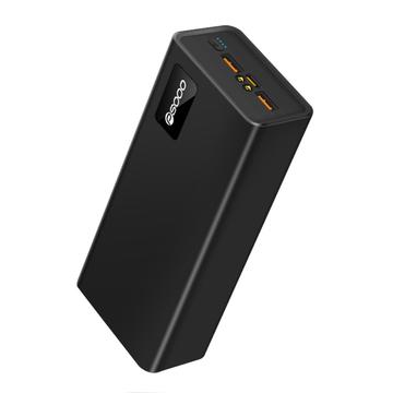 PSOOO M16 Powerbank 30000mAh - 65W Fast Charging for Laptop & Mobile - Black
