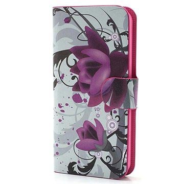 IPhone 5 / 5s / SE peněženka - Lotus Flower