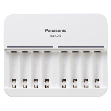 Panasonic Eneloop 8 x AA/AAA nabíječka BQ -CC63 - bílá