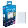 Panasonic Eneloop BQ-CC87 SmartPlus USB Battery Charger w. Power Bank Function - 4x AAA/AA