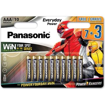 Panasonic Everyday Power AAA Battery LR03EPS/10BW - 10 Pcs.