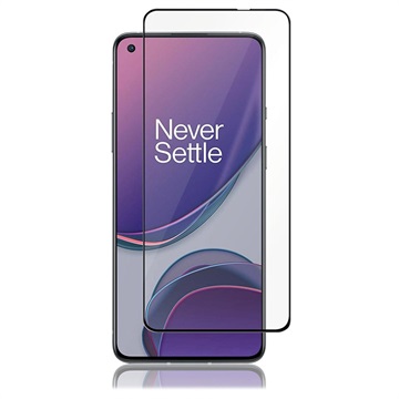Panzer Full -Fit OnePlus 9 Tempered Glass Screen Protector - Black