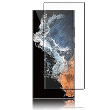 Ochranné tvrzené sklo Panzer Premium Curved Samsung Galaxy S23 Ultra 5G - Černé
