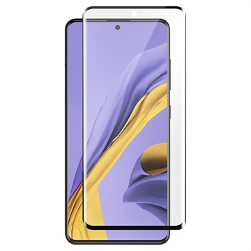 Prdium Panzer Premium zakřivené Samsung Galaxy A51 Ochrana obrazovky - Černá