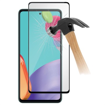PREMIUM PREMIUMA PLUMA PLAVA Samsung Galaxy A52 5G, ochránce obrazovky Galaxy A52S - černá