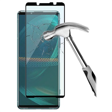 Panzer Premium Full Fit Sony Xperia 5 III Ochrana obrazovky - Černá