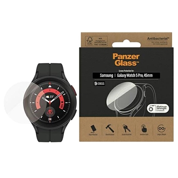 PanzerGlass AntiBacterial Samsung Galaxy Watch5 Pro Ochranná Fólie - 45mm