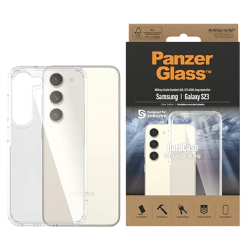 Samsung Galaxy S23 5G PanzerGlass HardCase Antibakteriální pouzdro - čistá