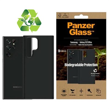 Samsung Galaxy S22 Ultra 5G PanzerGlass Biodegradable Case - černá