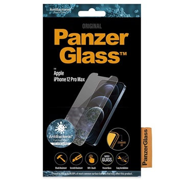 Panzerglass iPhone 12 Pro Max Tempered Glass Screen Protector - Transparent