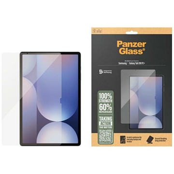 Samsung Galaxy Tab S10 FE+ PanzerGlass Ultra-Wide Fit Screen Protector - Transparent