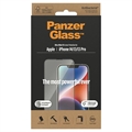 Ochranné tvrzené sklo iPhone 13/13 Pro/14 PanzerGlass Ultra-Wide Fit EasyAligner - Černá hrana