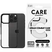 iPhone 16 Pro Max PanzerGlass Care Urban Combat Case - Black / Transparent