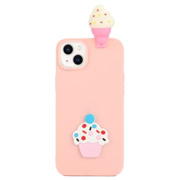 3D Cartoon iPhone 14 Plus TPU Pouzdro