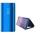 Luxusní série Zrcadlový pohled Samsung Galaxy Note9 Flip Case - Blue