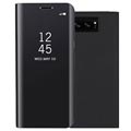 Luxusní série Mirror View Samsung Galaxy Note8 Flip Case - Black