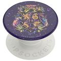 Rozšiřující stojánek a úchyt PopSockets Harry Potter - Glitter Hogwarts Floral
